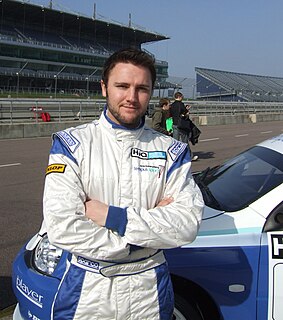 Harry Vaulkhard British racing driver (born 1985)