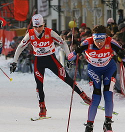 Helena Erbenová Tour de Ski -tapahtumassa Prahassa (2007)