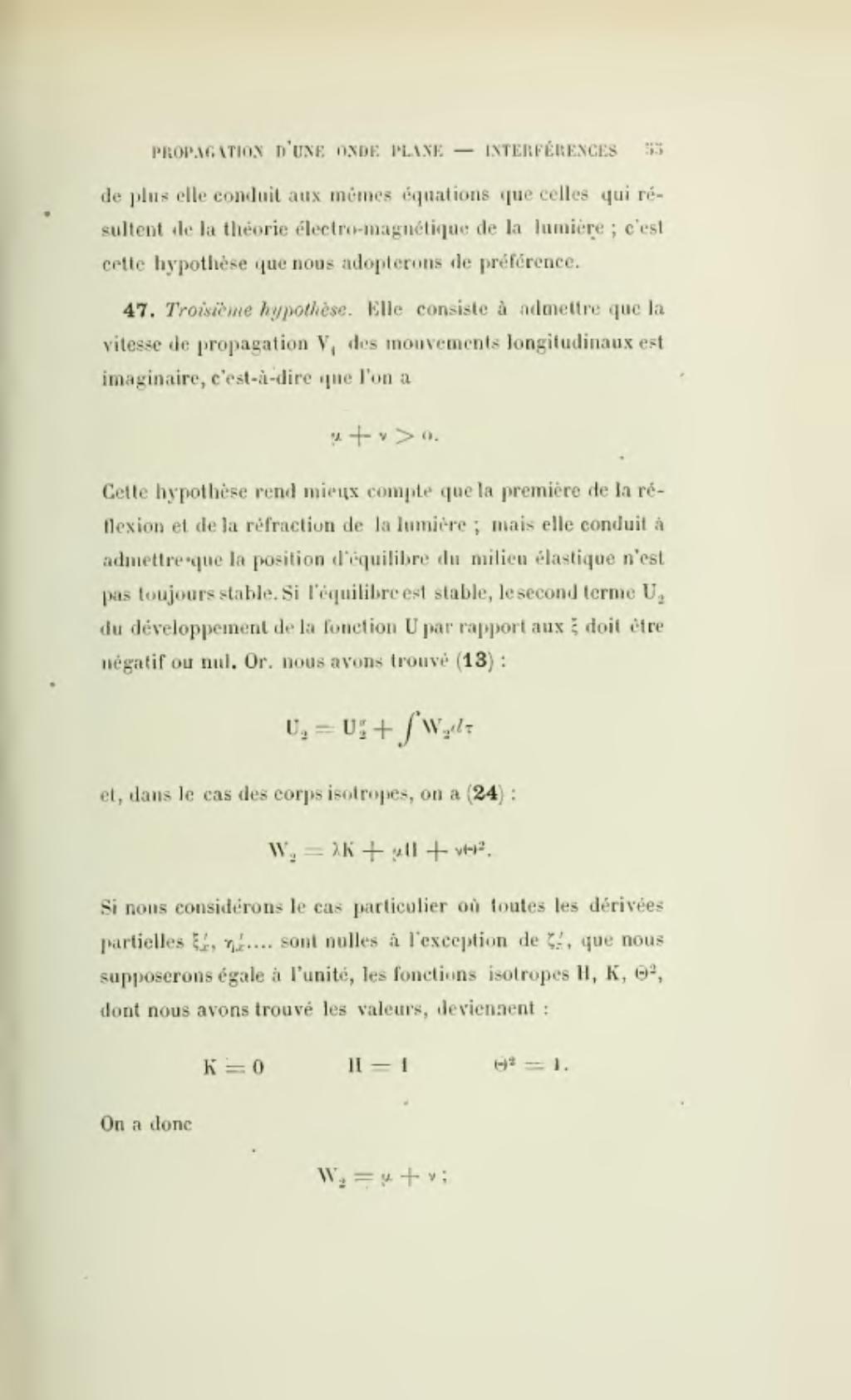 Page Henri Poincare Theorie Mathematique De La Lumiere Tome 1 18 Djvu 69 Wikisource