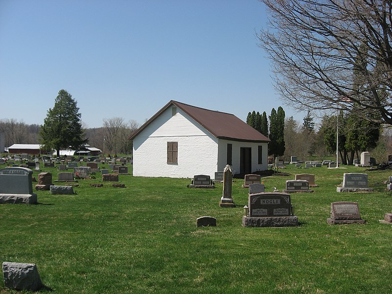 File:Hicksite meeting house and cemetery near Zanesfield.jpg