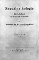 Hirschfeld, Sexualpathologie, 1920-1921 Wellcome L0015588.jpg