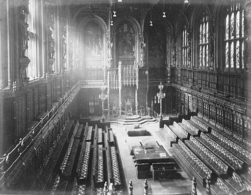 House of Lords chamber, F. G. O. Stuart