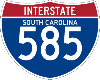 <span class="mw-page-title-main">Interstate 585</span> Highway in South Carolina