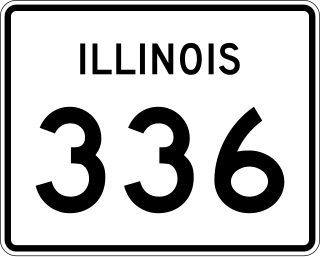 <span class="mw-page-title-main">Illinois Route 336</span> Highway in Illinois