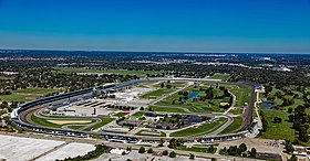 Vue aérienne du circuit en 2016.