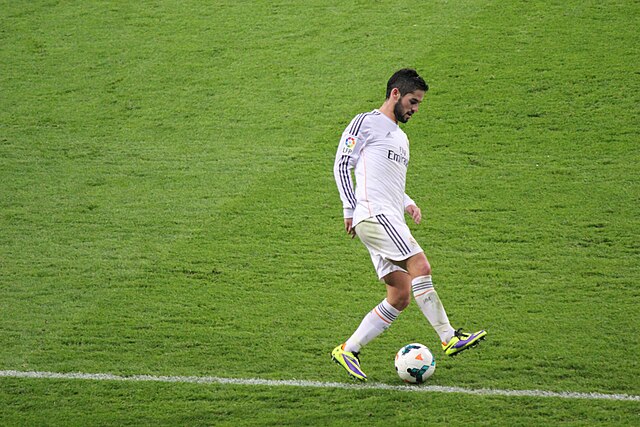 Isco with Real Madrid in 2013