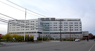 Jersey City Medical Center Hospital in Hudson County, New Jersey
