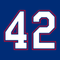 Jackie Robinson, segunda base, por acuerdo de todos los equipos de Ligas Mayores, retirado el 15 de abril de 1997.