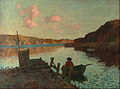 Evans Bay, 1893, Wellington, by James Nairn. Bequest from the estate of Miss S Leatham, 1939. Te Papa (1939-0009-6)