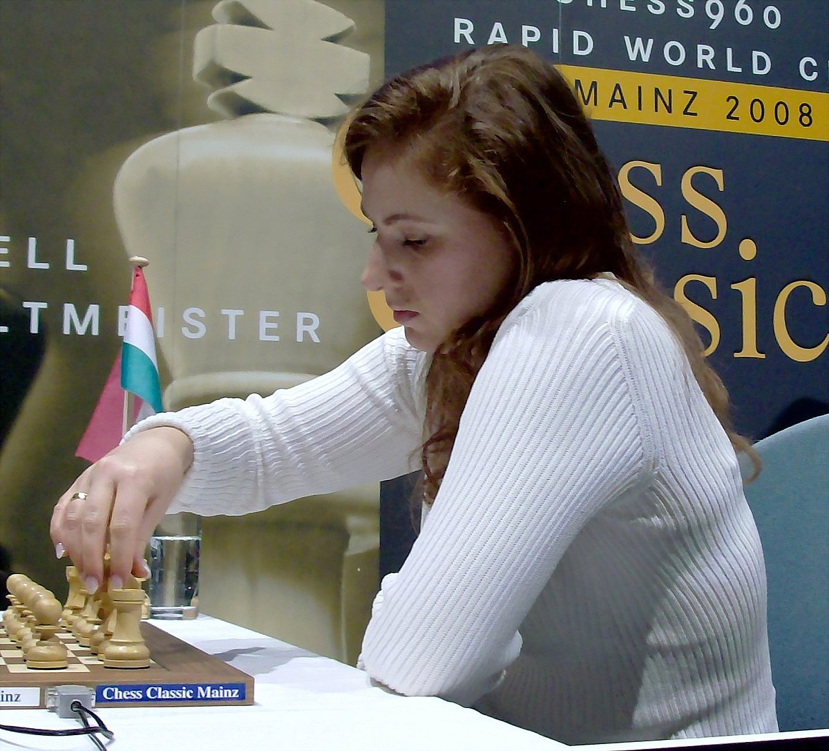 Grandmaster Húngaro Da Xadrez, Judit Polgar Imagem Editorial - Imagem de  pessoa, tabela: 12001625