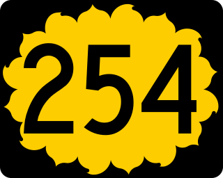 <span class="mw-page-title-main">K-254 (Kansas highway)</span> Highway in Kansas