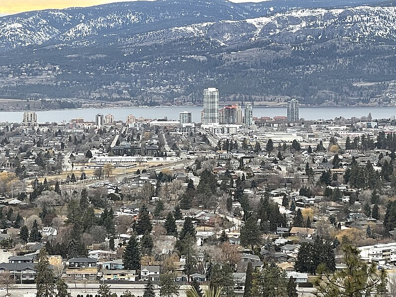 File:Kelowna Skyline in Feb, 2021.jpg