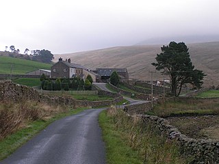 Kingsdale Valley in Yorkshire, England