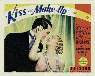 <i>Kiss and Make-Up</i> 1934 film by Harlan Thompson