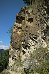 Dolomit im Klettergarten