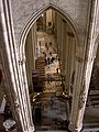 Blick in den südlichen Chorumgang vom Triforium im Mittelschiff