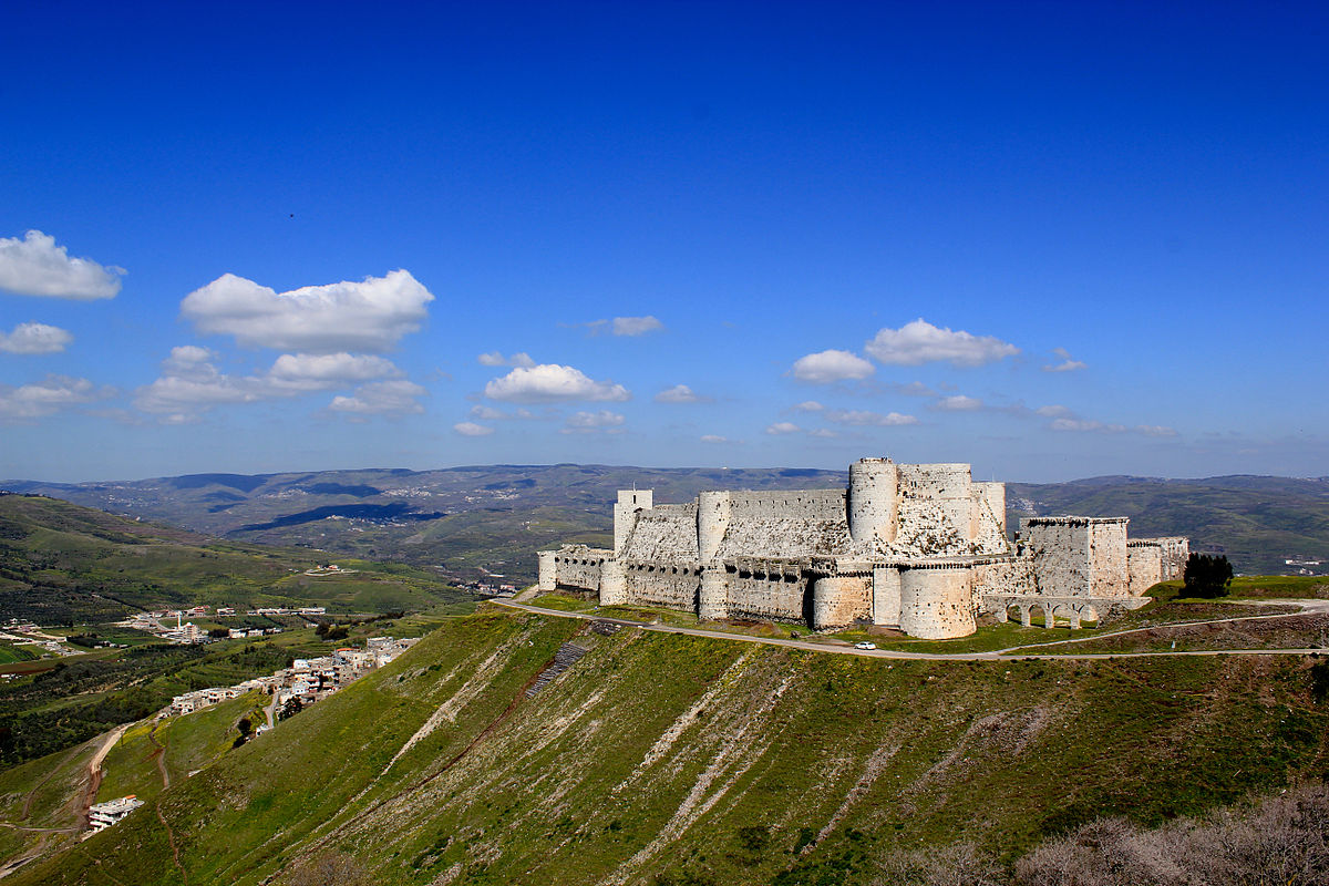 Замок крак де шевалье сирия фото