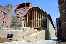 Kroon Hall, as seen from Prospect Street Kroon Hall exterior - 1.jpg