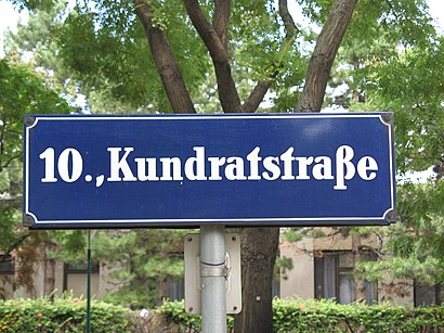 So kommt man zu der Kundratstraße mit den Öffentlichen - Mehr zum Ort Hier