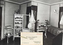 A clinic in Sweden where unlawful abortions were performed during the 1930s. Kvinnoklinik i Saltsjo-Duvnas.jpg