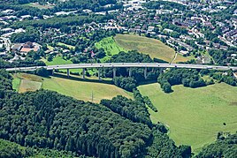 Kalve with valley bridge Kaltenbusch