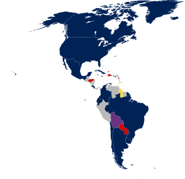 Reconocimiento de uniones del mismo sexo en América