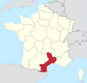 Languedoc-Roussillon in France.svg