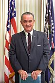 Smiling in the Oval Office in 1969, a few days before Richard Nixon's inauguration