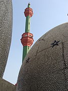 Left Minaret of the Chawkbazar Shahi mosque.jpg