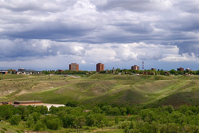 Lethbridge by Kmsiever at English Wikipedia [Public domain], via Wikimedia Commons