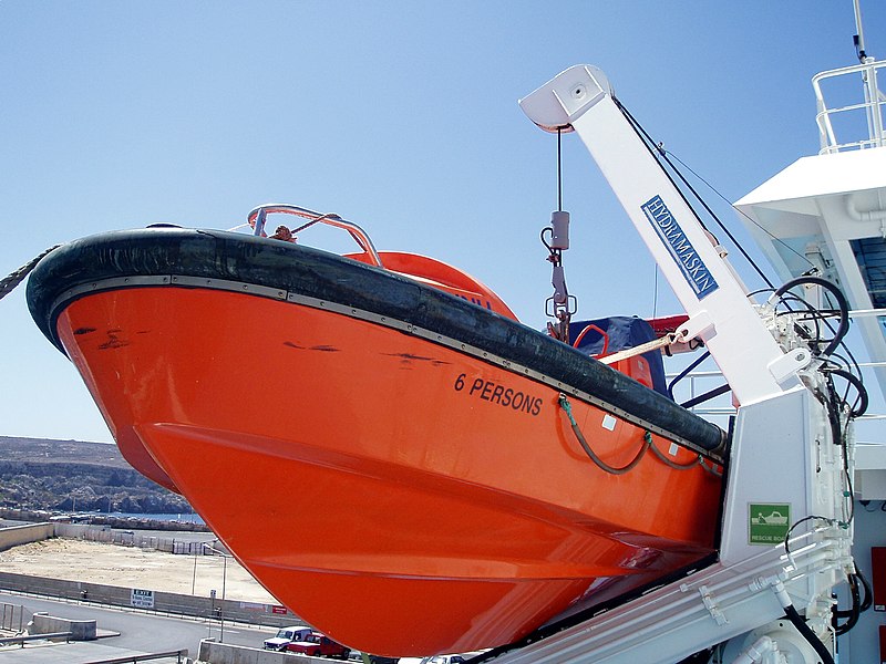 File:Lifeboat on the Malta-Gozo Ferry.jpg