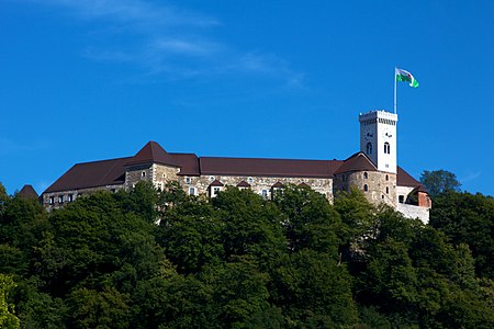 Ljubljana Castle from Ljubljana