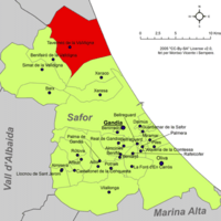 Resultado de imagen de tavernes de valldigna comarca