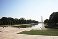 Lincoln Memorial Landscape and Reflecting Pool; Washington D.C.