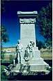 Repaired Ludlow Monument following restoration