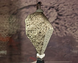 Moon rock Rock from the Moon