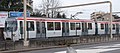 La ligne C du métro de Lyon, le long du boulevard des Canuts