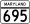 MD Route 695.svg