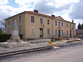 The town hall in Vouécourt
