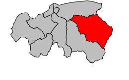 Canton d'Abondance - Carte