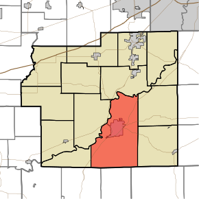 Location in Morgan County