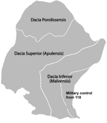 Map of Dacia in 124 AD Map of Dacia 124 AD.png