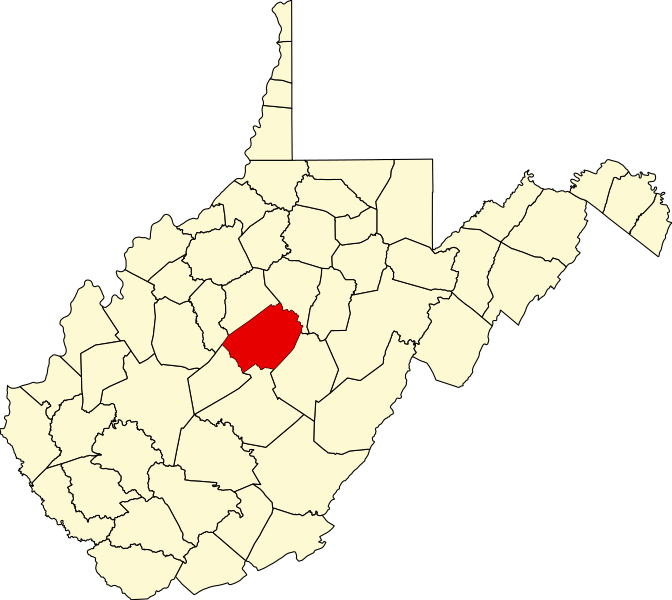 File:Map of West Virginia highlighting Braxton County.svg