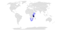 Map showing countries President John Magufuli of Tanzania has visited.svg