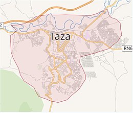 Taza – Mappa