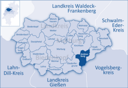 Amöneburg - Harta