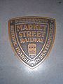 Market St. Railway plaque