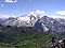 Marmolata gezien vanaf de Pordoijoch, Zuid-Tirol