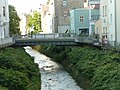 Martinsbrücke über die Triebisch im Verlauf der Martinstraße