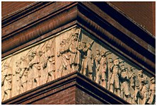 Pension Building frieze, Caspar Buberl sculptor, 1887 Meigs-2.jpg